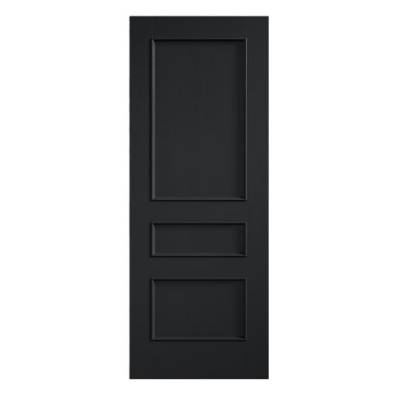 Black Toledo Internal Door Wooden Timber - Door Size, HxW: ...